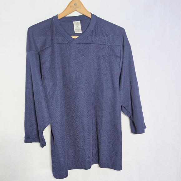 Men's Blue Hockey Practice Jersey Sz L /XL By Kamazu - Picture 4 of 4